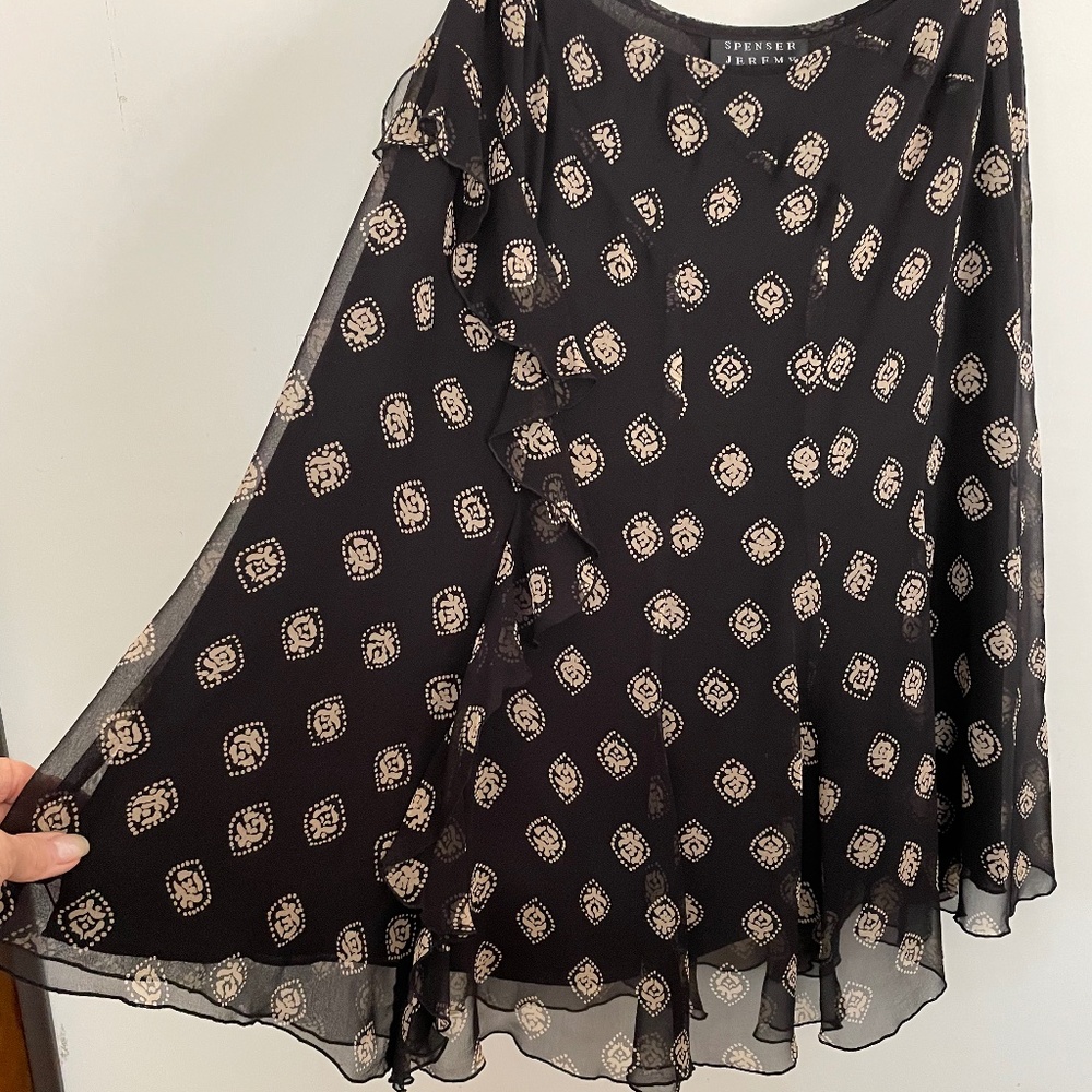 100% Silk Spencer Jeremy Skirt,